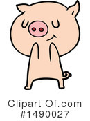 Pig Clipart #1490027 by lineartestpilot