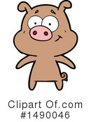 Pig Clipart #1490046 by lineartestpilot