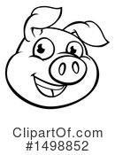 Pig Clipart #1498852 by AtStockIllustration