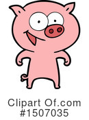 Pig Clipart #1507035 by lineartestpilot