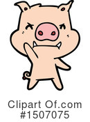 Pig Clipart #1507075 by lineartestpilot