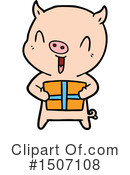 Pig Clipart #1507108 by lineartestpilot