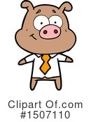 Pig Clipart #1507110 by lineartestpilot