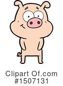 Pig Clipart #1507131 by lineartestpilot