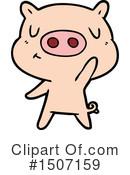 Pig Clipart #1507159 by lineartestpilot