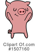 Pig Clipart #1507160 by lineartestpilot