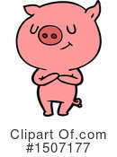 Pig Clipart #1507177 by lineartestpilot