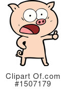 Pig Clipart #1507179 by lineartestpilot