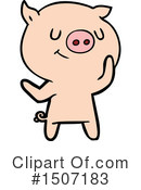 Pig Clipart #1507183 by lineartestpilot