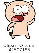 Pig Clipart #1507185 by lineartestpilot