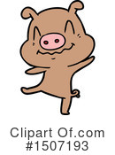 Pig Clipart #1507193 by lineartestpilot