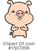 Pig Clipart #1507206 by lineartestpilot