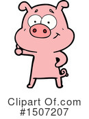 Pig Clipart #1507207 by lineartestpilot