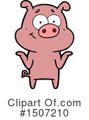 Pig Clipart #1507210 by lineartestpilot