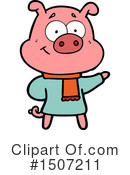 Pig Clipart #1507211 by lineartestpilot