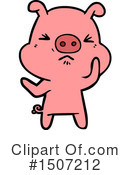 Pig Clipart #1507212 by lineartestpilot
