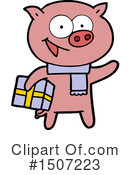 Pig Clipart #1507223 by lineartestpilot