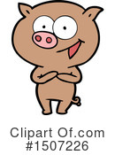 Pig Clipart #1507226 by lineartestpilot