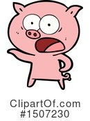 Pig Clipart #1507230 by lineartestpilot