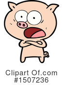 Pig Clipart #1507236 by lineartestpilot