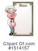 Pig Clipart #1514157 by AtStockIllustration