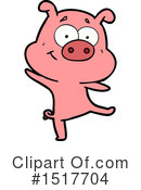 Pig Clipart #1517704 by lineartestpilot