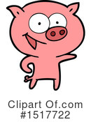 Pig Clipart #1517722 by lineartestpilot