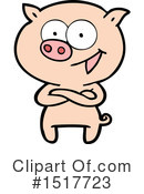 Pig Clipart #1517723 by lineartestpilot