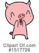 Pig Clipart #1517726 by lineartestpilot