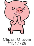 Pig Clipart #1517728 by lineartestpilot