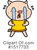 Pig Clipart #1517733 by lineartestpilot