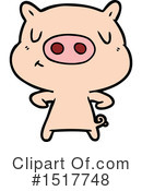 Pig Clipart #1517748 by lineartestpilot