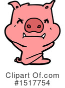 Pig Clipart #1517754 by lineartestpilot
