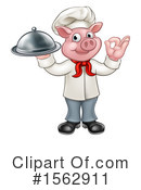 Pig Clipart #1562911 by AtStockIllustration