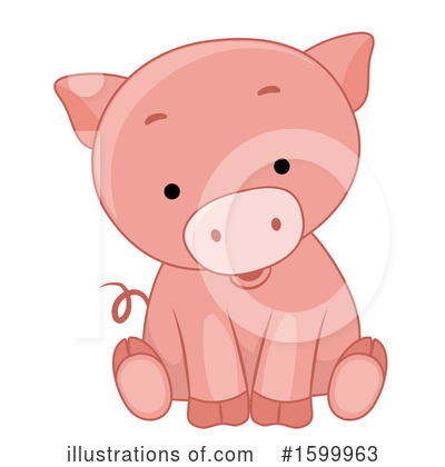 Pigs Clipart #1599963 by BNP Design Studio
