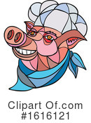 Pig Clipart #1616121 by patrimonio