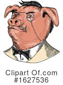 Pig Clipart #1627536 by patrimonio