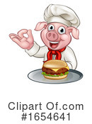 Pig Clipart #1654641 by AtStockIllustration