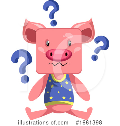 Royalty-Free (RF) Pig Clipart Illustration by Morphart Creations - Stock Sample #1661398
