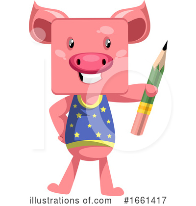 Pencil Clipart #1661417 by Morphart Creations