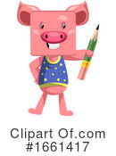 Pig Clipart #1661417 by Morphart Creations