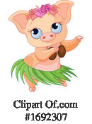 Pig Clipart #1692307 by Pushkin