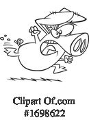 Pig Clipart #1698622 by toonaday