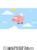 Pig Clipart #1735774 by Hit Toon