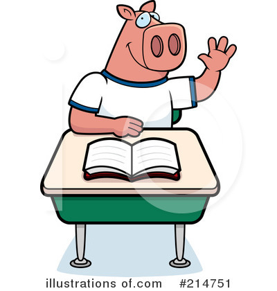 Pig Clipart #214751 by Cory Thoman