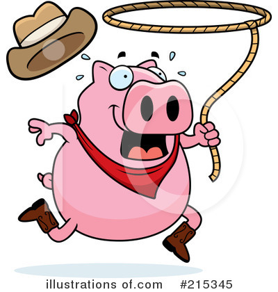 Pig Clipart #215345 by Cory Thoman