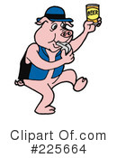 Pig Clipart #225664 by LaffToon