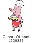 Pig Clipart #229333 by patrimonio