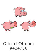 Pig Clipart #434708 by Hit Toon