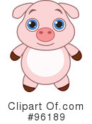 Pig Clipart #96189 by Pushkin